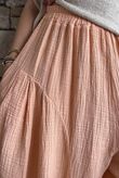 Tasha Cushion Cotton Sia Barrel Pant Soft Apricot